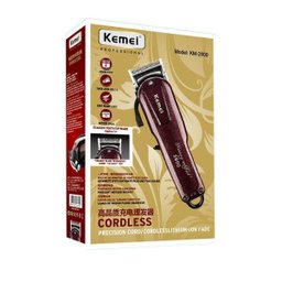 Maquina Corte Profissional Kemei Cordless Km-2600 Bivolt - 5