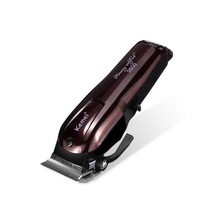 Maquina Corte Profissional Kemei Cordless Km-2600 Bivolt