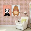 Ver imagem 1 de Papel de Parede Infantil Ursinho Divertido