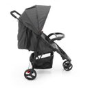 Ver imagem 4 de Travel System Jetty Duo Carrinho e Bebê Conforto Preto Mescla Cosco