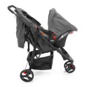Ver imagem 5 de Travel System Jetty Duo Carrinho e Bebê Conforto Preto Mescla Cosco