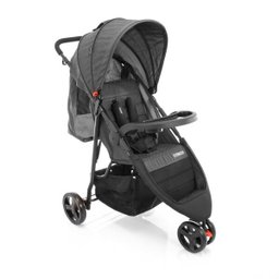 Travel System Jetty Duo Carrinho e Bebê Conforto Preto Mescla Cosco - 2