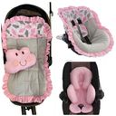 Ver imagem 1 de Kit Capa Carrinho + Bebê Conforto + Apoio + Protetor Cinto