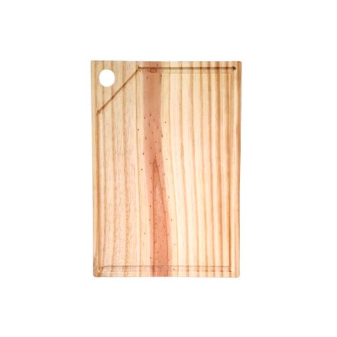 Tábua de Carne Gourmet de Madeira Pinus 39x29x2