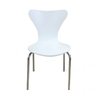 Cadeira Jacobsen Tubular Acrílica Branco - 2
