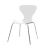 Cadeira Jacobsen Tubular Acrílica Branco - 1