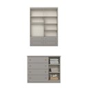 Ver imagem 5 de Conjunto Quarto Juvenil Guarda Roupa 04 Portas + Cômoda Americano