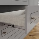 Ver mais imagens de Conjunto Quarto Juvenil Guarda Roupa 04 Portas + Cômoda Americano