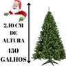 Árvore de Natal Pinheiro Canadense 2,10 m 450 Galhos - 3