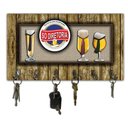 Ver imagem 2 de Cabideiro de Parede Porta Chaves Toalhas Cerveja Bar