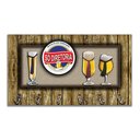 Ver imagem 1 de Cabideiro de Parede Porta Chaves Toalhas Cerveja Bar