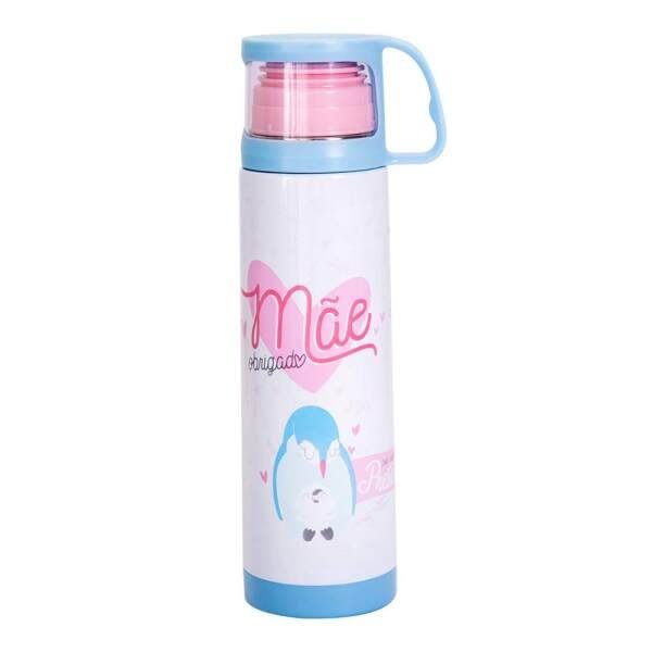 SQUEEZE TÉRMICA 475ML COM CANECA - OBRIGADO MÃE - 1