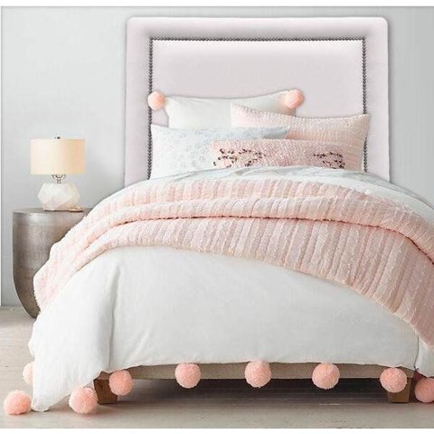 Cabeceira Estofada para Cama Box Reta Luxo com Tachas - Solteiro Courino Branco