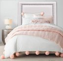 Ver imagem 1 de Cabeceira Estofada para Cama Box Reta Luxo com Tachas - Solteiro Courino Branco