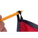 Ver imagem 3 de Manta Multifuncional Lona Impermeável Esteira de Camping:amarelo