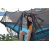 Mosquiteiro para Rede Camping Hamaca Portátil Portable Style:verde - 2