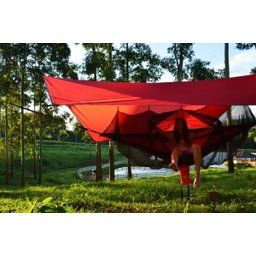Mosquiteiro para Rede Camping Hamaca Portátil Portable Style:verde - 3