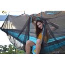 Ver imagem 2 de Mosquiteiro para Rede Camping Hamaca Portátil Portable Style:preto