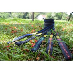 Set Straps Cinta para Rede Hamaca de Camping Portable Style:laranja - 4