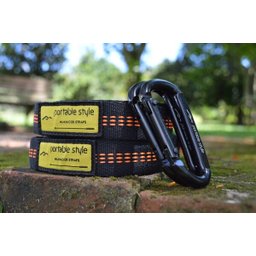 Set Straps Cinta para Rede Hamaca de Camping Portable Style:laranja - 2