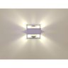 Kit Arandelas C Led Cor Branco Fosco Kit 2 Arandelas Luz Amarelada 3000k 127v - 4