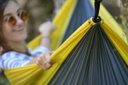 Ver imagem 6 de Rede de Camping Hamaca Portátil com Cinta Portable Style:verde Militar - Verde