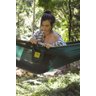Rede de Camping Hamaca Portátil Dupla C/corda Portable Style:vermelho - Cinza - 7