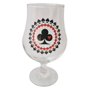 Ver imagem 1 de Taça Copo Cerveja Vidro Naipe Copas Baralho 400 Ml Presente