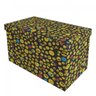Puff Baú Desmontável Emoji 72cmx36cmx40cm Puff Prime - 1