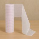 Ver imagem 5 de Kit 3 Telas Natal Malha Tule Decorativa Perolada Furta Cor Branco e Rosa 25cm X 5m Fita Premium