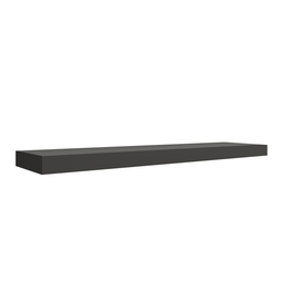 Prateleira Reta Decorativa 180x20 Mdf com Suporte Invisível Plancasa:preto Tx - 2
