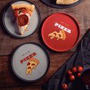 Ver imagem 3 de Kit 12 Pratos para Pizza Servir Pizzaria Restaurante Bar Tramontina Polipropileno 20cm Sortidos