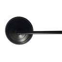 Ver imagem 5 de Ducha Cascata em Alumínio Polido Alto Brilho Black 10 Polegadas Com Braço De Chuveiro ( 40 Cm ) e