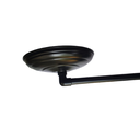 Ver imagem 3 de Ducha Cascata em Alumínio Polido Alto Brilho Black 10 Polegadas Com Braço De Chuveiro ( 40 Cm ) e