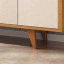 Ver imagem 3 de Buffet Aparador Melodia Cinamomo/off White - Hb Móveis