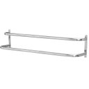 Ver imagem 3 de Porta Toalhas Toalheiro Duplo Para Porta Ou Parede 60cm