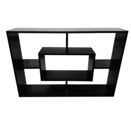 Nicho Organizador Suspenso Retangular com 5 Módulos:Preto - 3