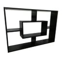 Ver imagem 1 de Nicho Organizador Suspenso Retangular com 5 Módulos:Preto