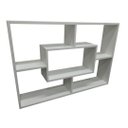 Ver imagem 2 de Nicho Organizador Suspenso Retangular com 5 Módulos: Branco