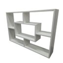 Ver imagem 1 de Nicho Organizador Suspenso Retangular com 5 Módulos: Branco