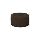 Ver imagem 1 de Puff Decorativo Sala De Estar Round Veludo Marrom - Gran Belo