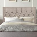 Ver imagem 2 de Cabeceira Estofada Cama Box Solteiro 90cm Istambul Corino Bege- Mabe Magazine