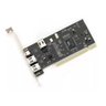 Placa PCI Firewire IEEE 1394 3 Portas Externas + 1 interna - 1
