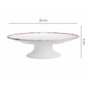 Ver imagem 6 de Porta Bolo ou Torta Petite Four Bambu 20cm 1ª Linha Scalla