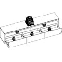 Ver imagem 6 de Rack Bancada Serena 3 Gavetas para Tv de 75" Polegadas Cumaru/opala