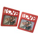 Ver imagem 2 de Porta Retrato Love Rosa para Fotos 12x18cm