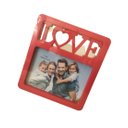 Ver imagem 1 de Porta Retrato Love Rosa para Fotos 12x18cm