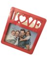 Ver imagem 1 de Porta Retrato Love Rosa para Fotos 12x18cm