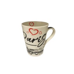 Caneca Cerâmica Modelo Paris 340ml - 2