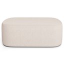 Ver imagem 7 de Cabeceira Cama Box 100cm Lanna com Puff Recamier Doha W01 Linho Cru - Lyam Decor